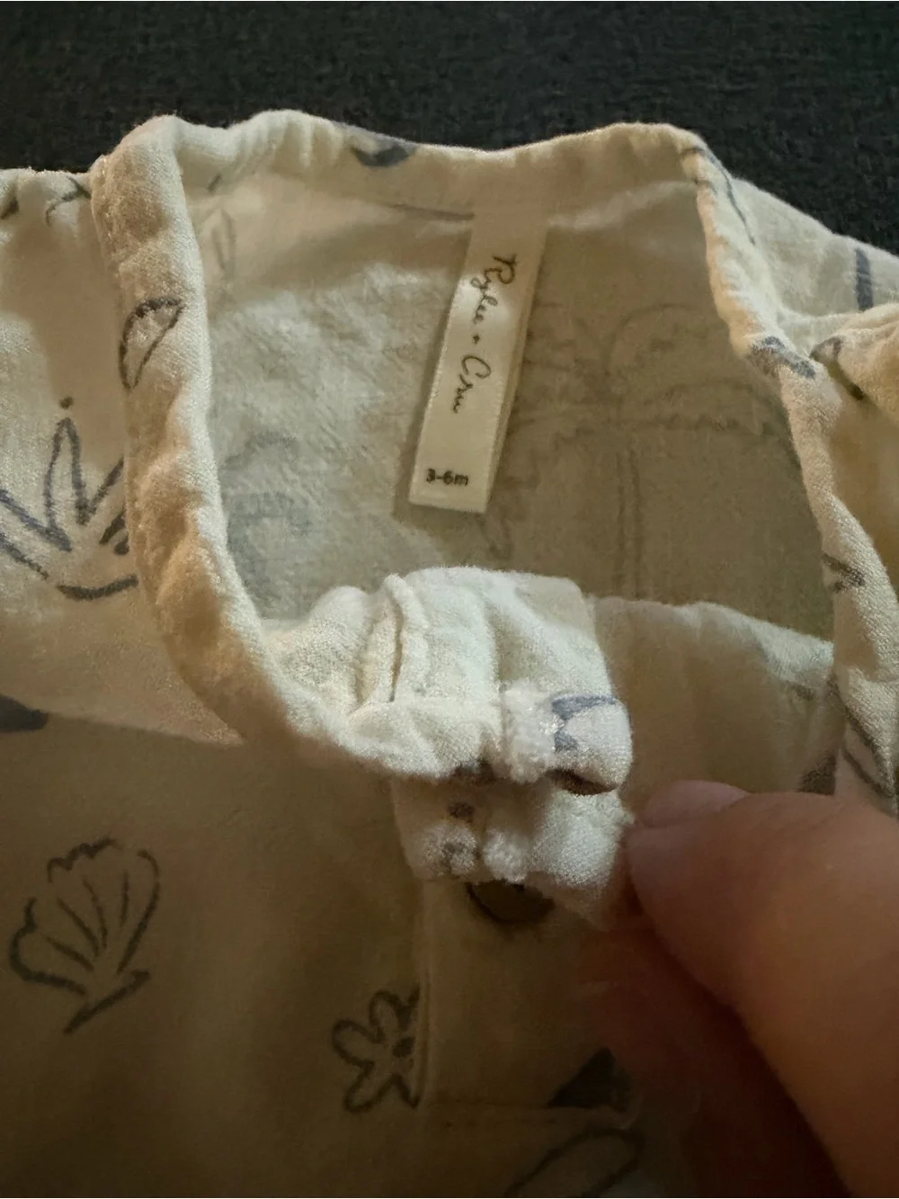 Rylee + Cru Mediterranean Beau Onesie